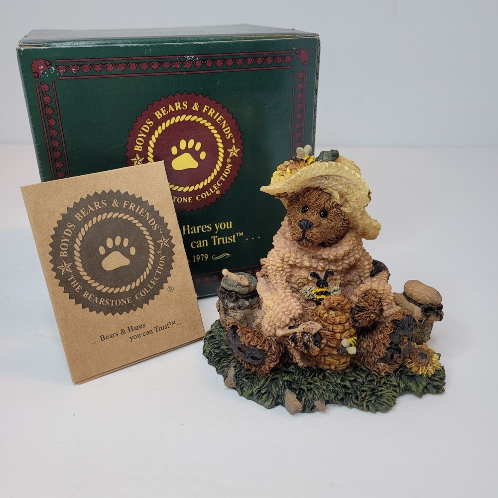 Boyds Bears & Friends Bailey... Honey Bear Figurine #2260 1994